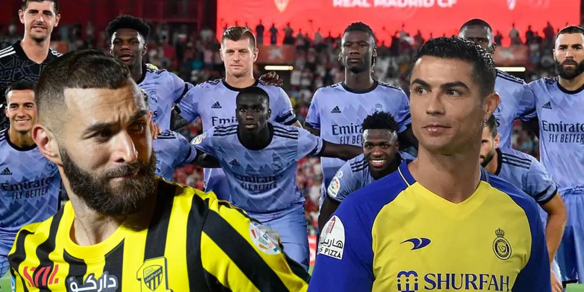 No le alcanza con CR7 y Benzema, ahora Arabia quiere a 4 jugadores de Real Madrid