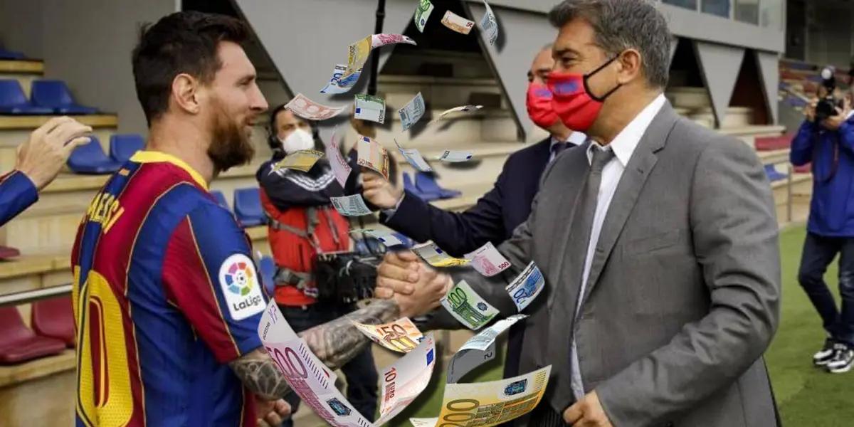 No le dejó un solo euro al salir, ahora mira el espaldarazo de Messi al Barça