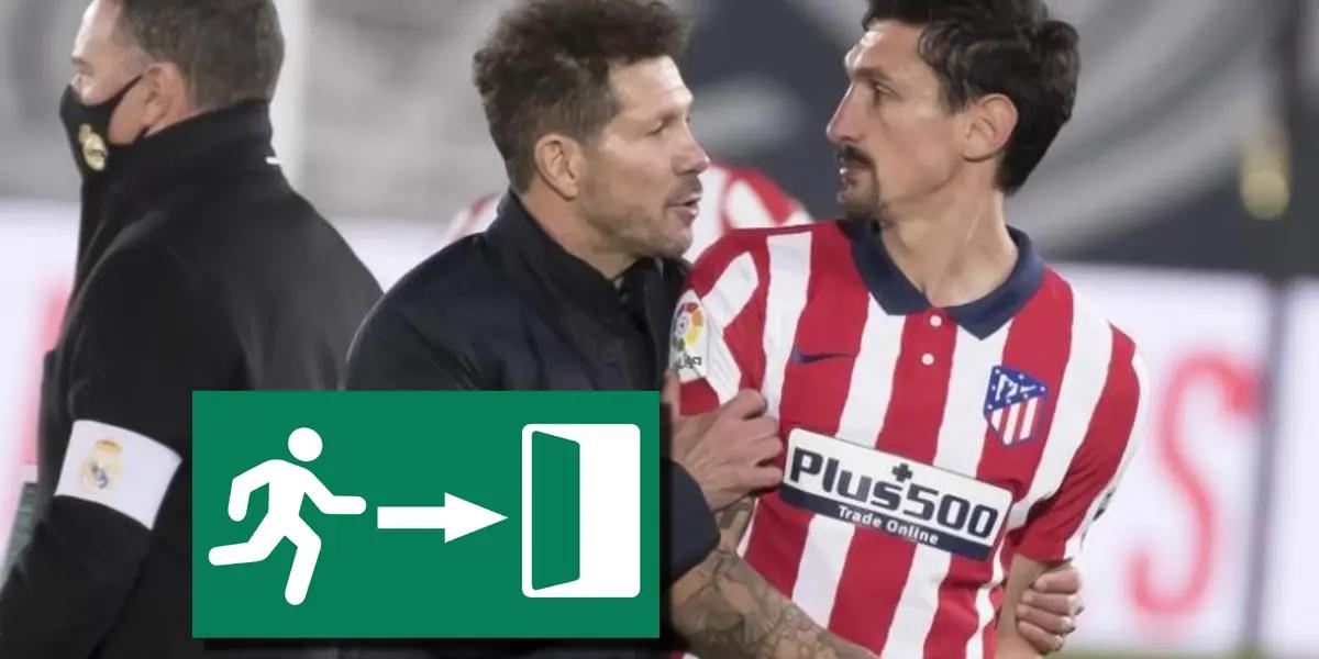 No le van a rogar a Savic que quiere irse, Simeone le encontró reemplazo en Atleti por 22 millones