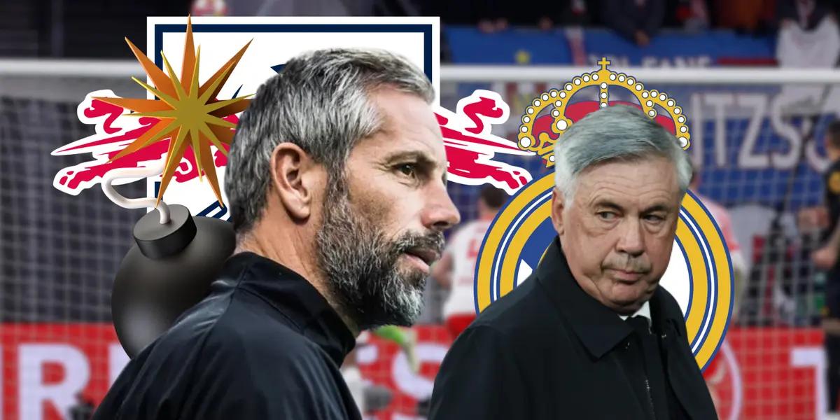 No se guardaron nada, el tremendo dardo del Leipzig a Ancelotti tras el 1 a 0