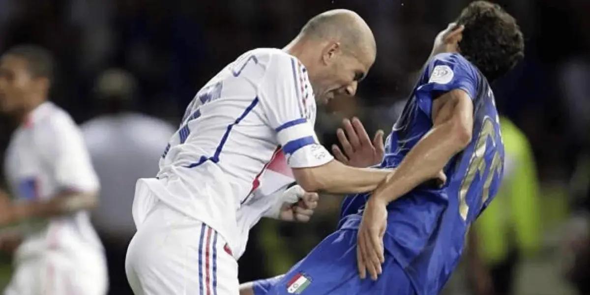 No solo el cabezazo a Materazzi, el rival que contó otra repudiable actitud de Zidane