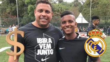 No solo en la cancha, el negocio de Rodrygo con Ronaldo para ganar millones