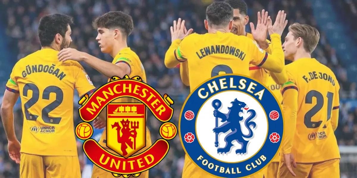 No tiene 10 partidos en Barça, Chelsea y United ponen millones por ficharlo