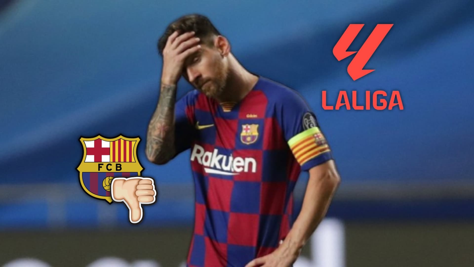 No tiene lugar en el conjunto catalán y su destino para la próxima temporada estaría en España.