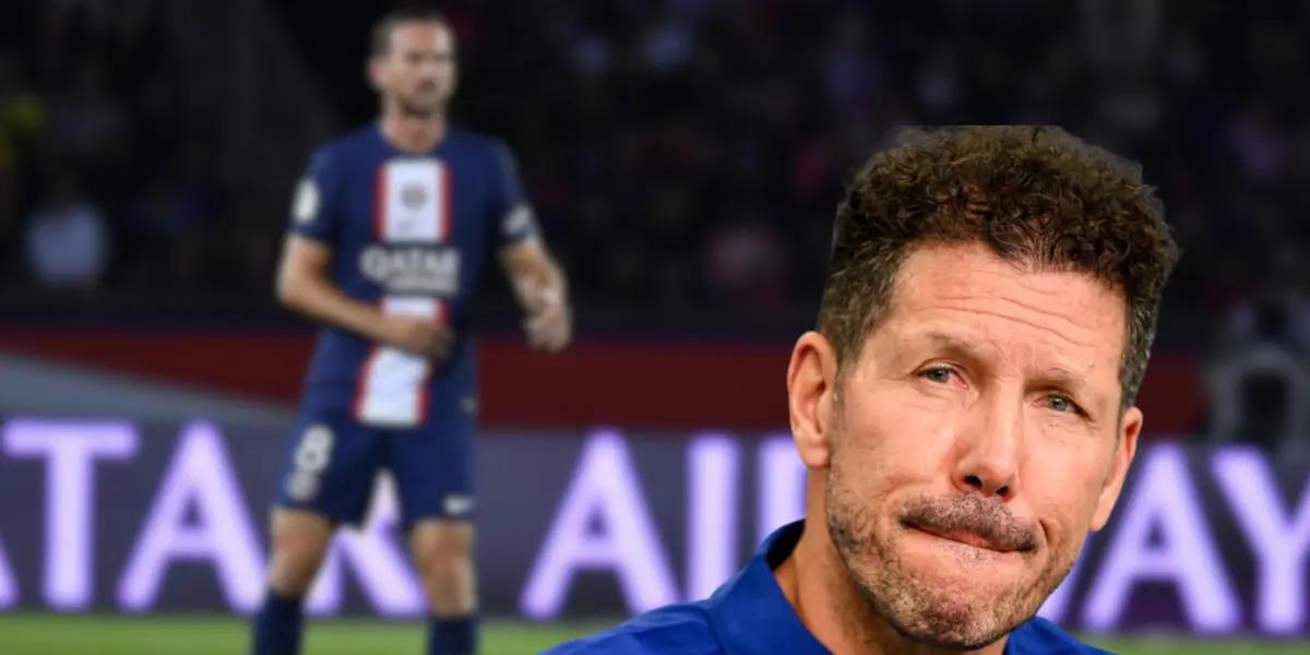 No tiene protagonismo en su equipo y podría ser fichado por el Atlético de Madrid