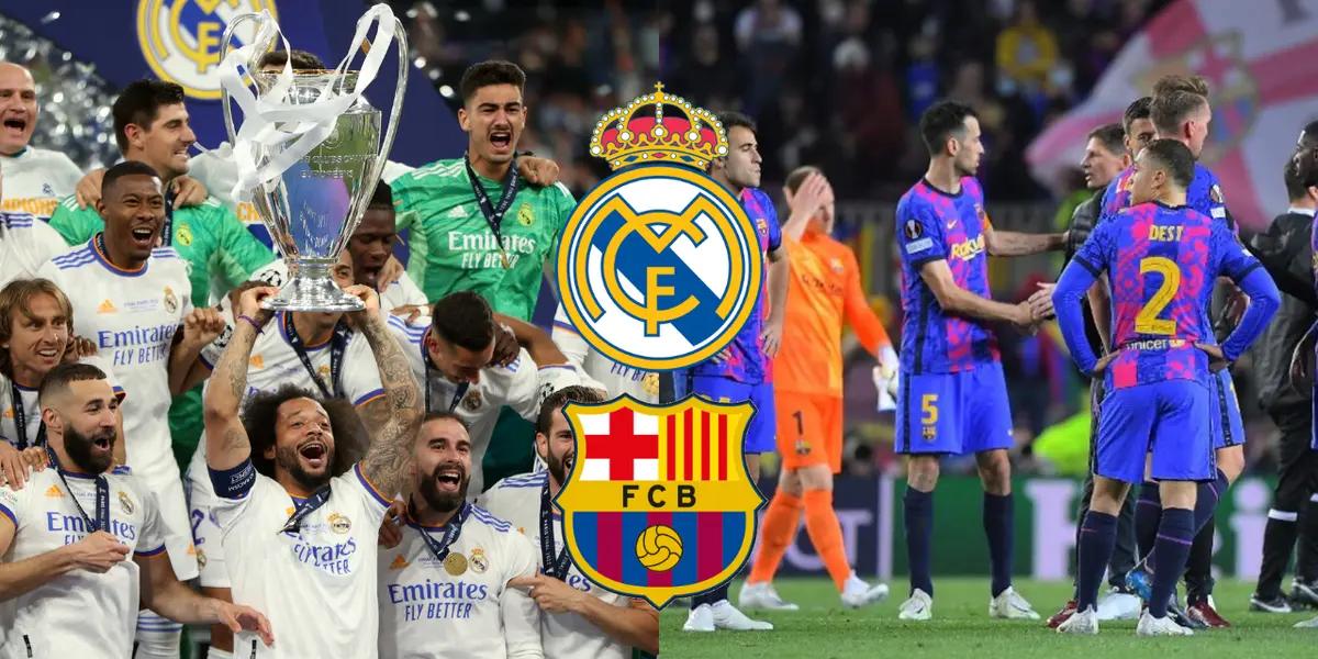 Nuevamente, el Real Madrid le da una lección al Barcelona sobre por qué es el club más grande del mundo.