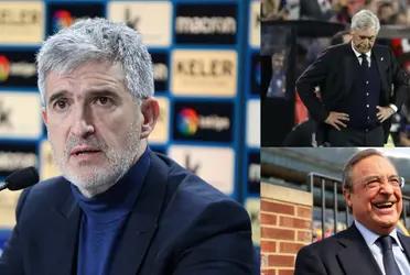 Olabe calienta el clásico ante el Real Madrid en la liga española.