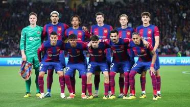 Once del FC Barcelona para LaLiga