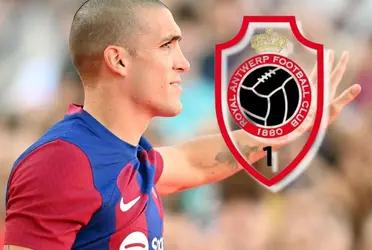 Oriol Romeu dio un nuevo regalo al Antwerp para volver a pasar a tener la ventaja en el marcador ante FC Barcelona
