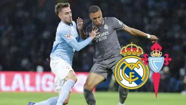 Óscar Mingueza - Kylian Mbappé (Foto: X)