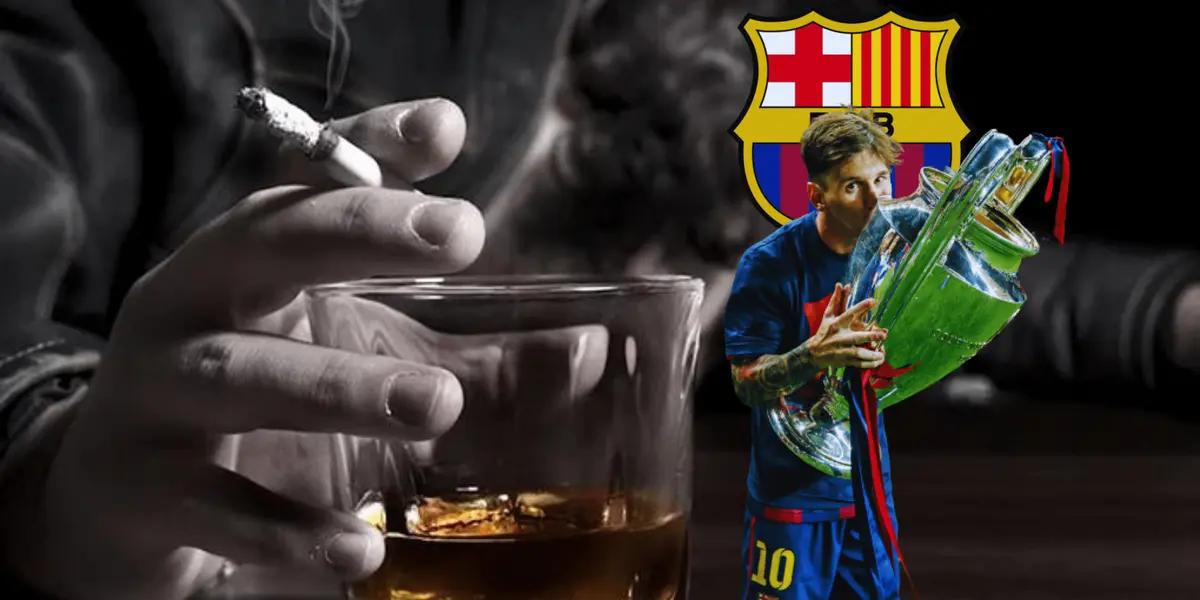 Otro gran futbolista que cae en las manos de los excesos.