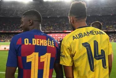 Ousmane Dembélé, el atacante galo que sigue sin renovar con el Barça, y el delantero del Arsenal Aubameyang, que ha sido desposeído de su capitanía, son protagonistas de lo que puede ser una operación de mutuo beneficio.