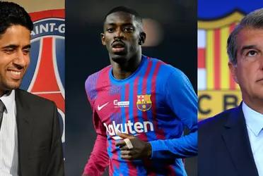 Ousmane Dembélé esta en la carpeta del Paris Saint Germain