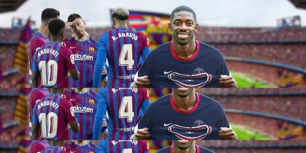 Ousmane Dembélé se fue a PSG pero antes de dejar Barcelona dejó una fuerte frase contra sus ex compañeros
