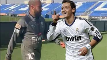 Ozil no se ha descuidado de su físico y actualmente ha tenido un cambio sorprendente