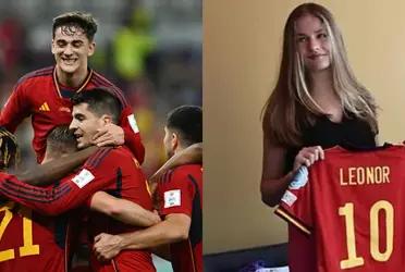 Pablo Gavi también triunfa fuera de las canchas y tendría enamorada a la hija del Rey.