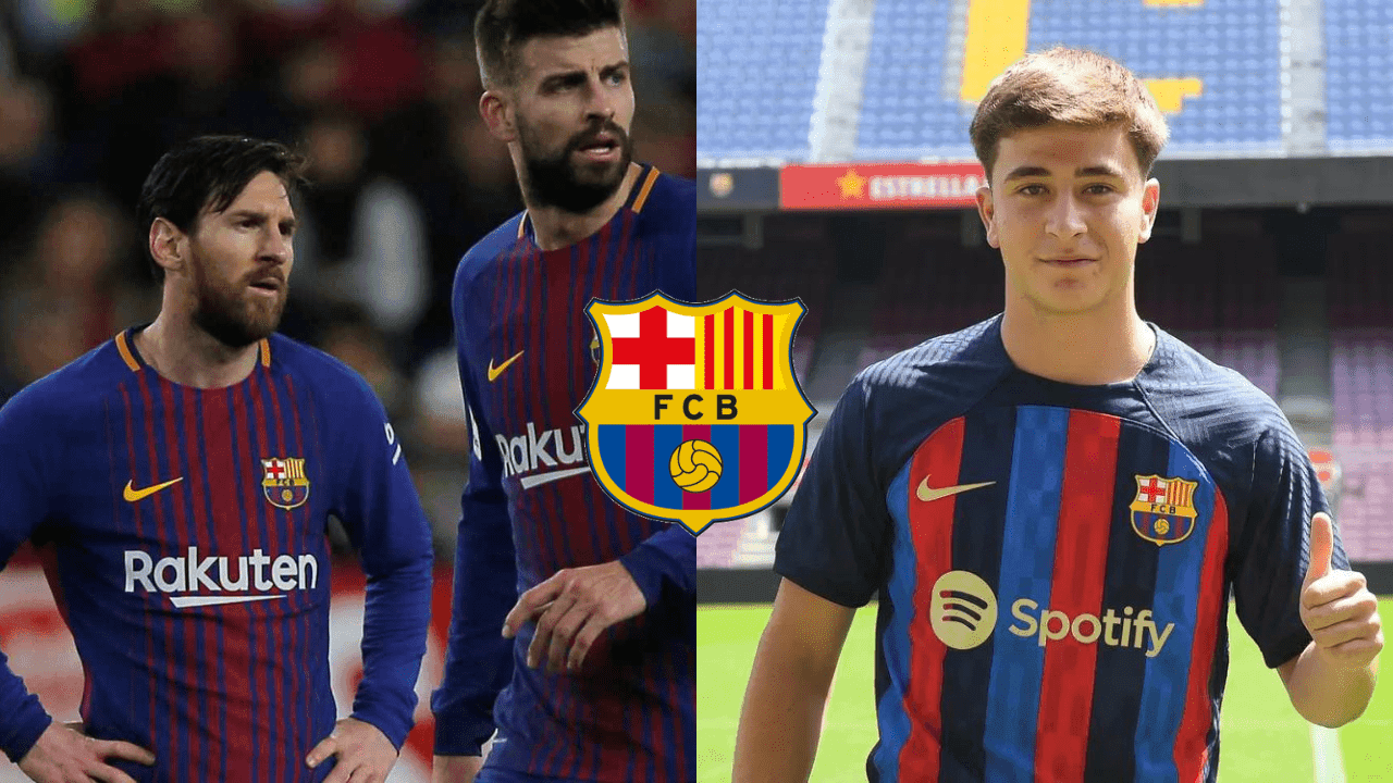 Pablo Torre mostró su sentido de pertenencia para con el Barcelona.