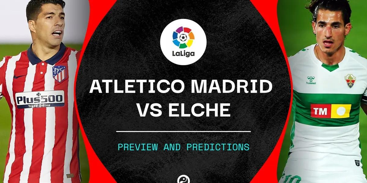 Para continuar con la Jornada 2 de LaLiga Santander, este domingo se desarrollará el encuentro entre Atlético de Madrid y el Elche, pautado para desenvolverse en el Wanda Metropolitano.