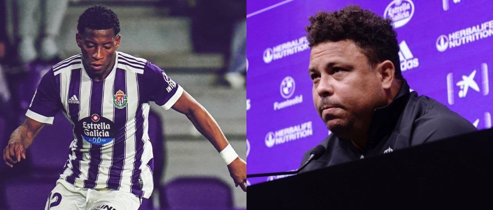 Para que Gonzalo Plata siga en el Valladolid Ronaldo Nazário debería aumentarle el salario.