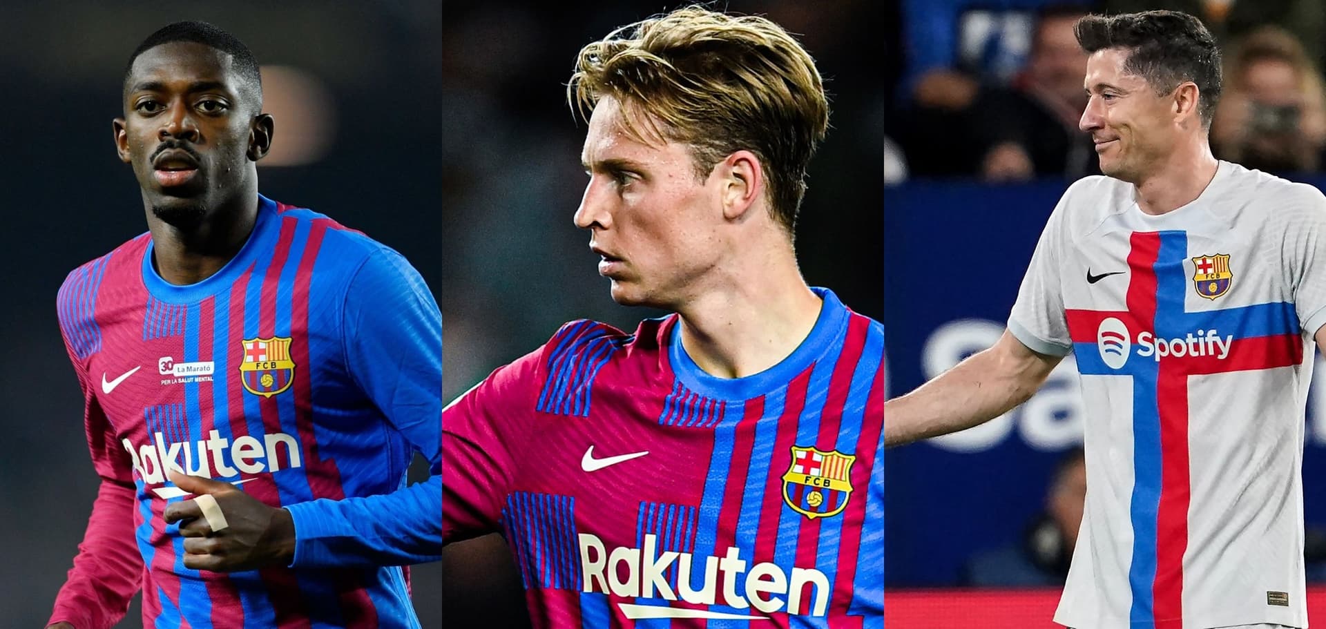 Para Xavi Ousmane Dembélé, Frenkie De Jong y Robert Lewandowski son la clave del triunfo