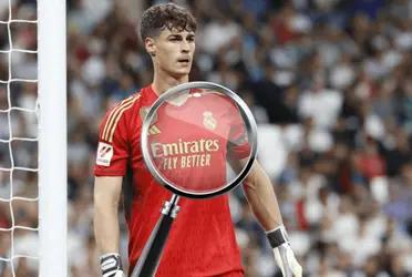 Particular situación vivió el guardameta a pocos minutos de la finalización del compromiso