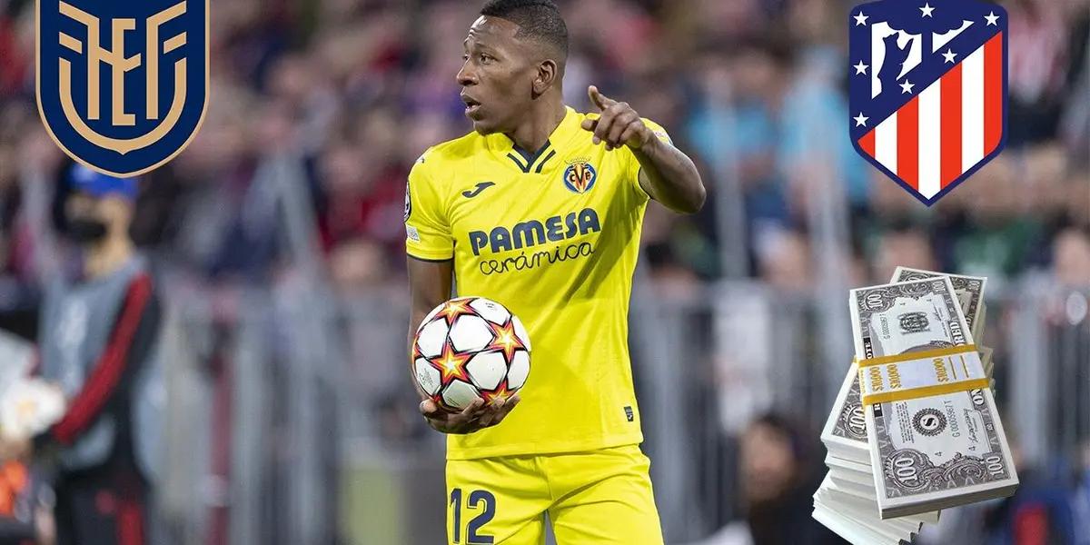 Partiendo desde el punto de vista de la edad y la proyección, la variante de Estupiñán asoma como una variante por demás interesante para el conjunto de Diego Simeone.