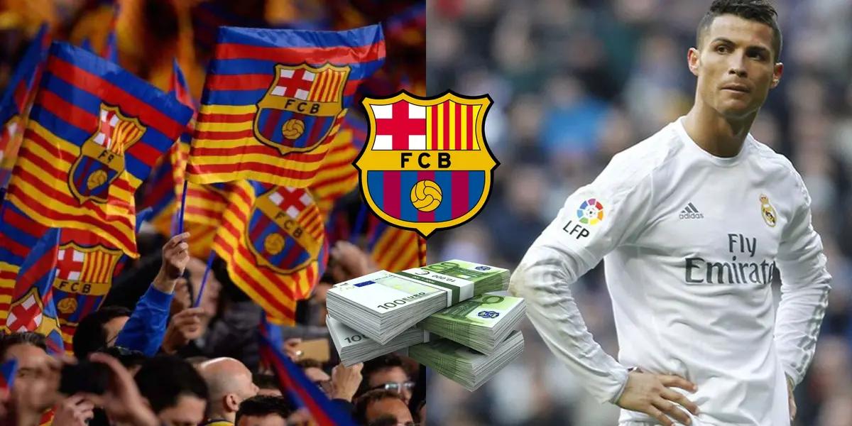 Pasó sin pena ni gloria por FC Barcelona donde cobró millones pero ahora se ganó el amor de la afición por sus dardos a Cristiano Ronaldo