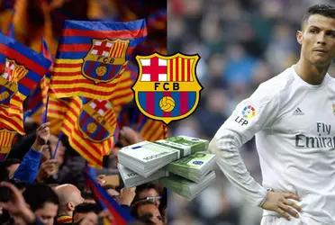 Pasó sin pena ni gloria por FC Barcelona donde cobró millones pero ahora se ganó el amor de la afición por sus dardos a Cristiano Ronaldo