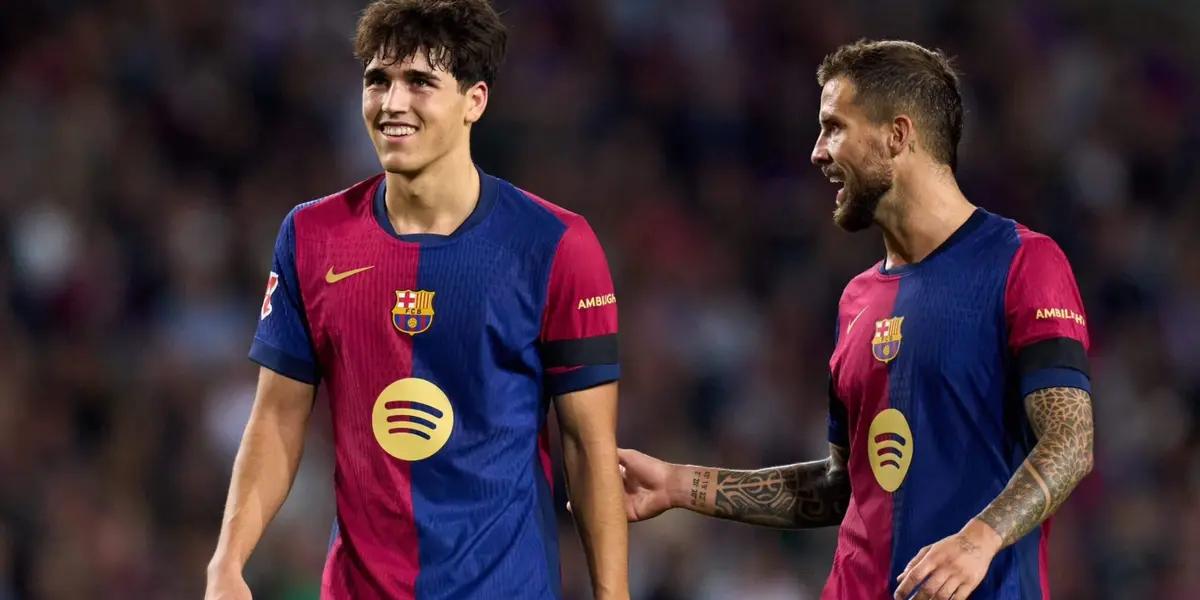 Pau Cubarsí e Íñigo Martínez / Foto: Barça Insider