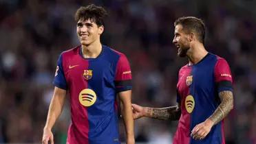 Pau Cubarsí e Íñigo Martínez / Foto: Barça Insider