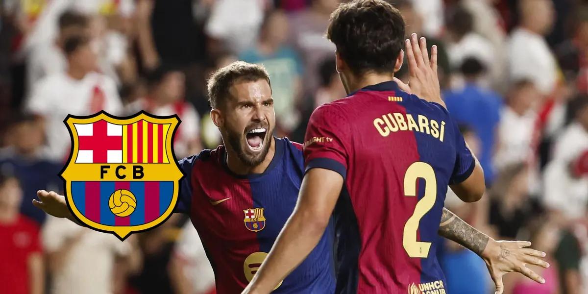 Pau Cubarsí - Iñigo Martínez (Foto: X del FC Barcelona)