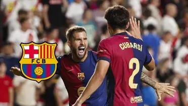 Pau Cubarsí - Iñigo Martínez (Foto: X del FC Barcelona)