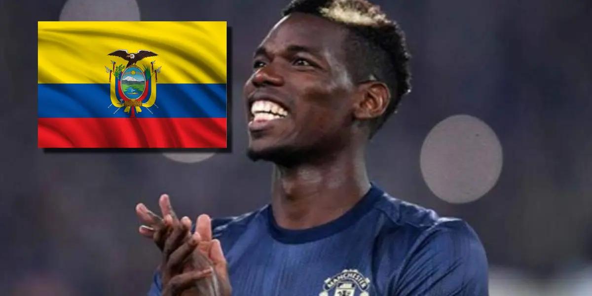 Paul Pogba en problemas por dar positivo y ser castigado 4 años, pero se burló anteriormente de un jugador ecuatoriano
