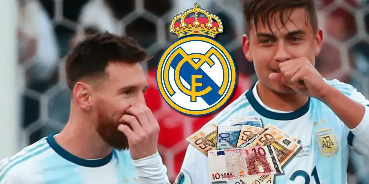 Paulo Dybala apareció en la órbita del Real Madrid pero mira el precio que tiene en la AS Roma