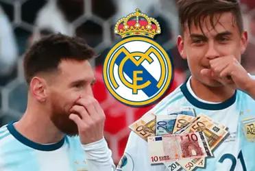 Paulo Dybala apareció en la órbita del Real Madrid pero mira el precio que tiene en la AS Roma