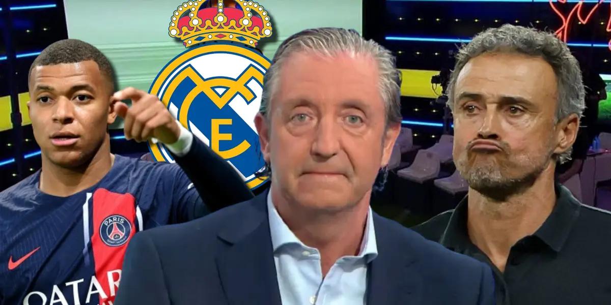 Pedrerol reveló cómo tomó el Madrid que Luis Enrique bajó a Mbappé del pedestal