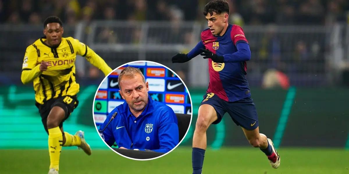 Pedri - Hansi Flick (Foto: FC Barcelona)