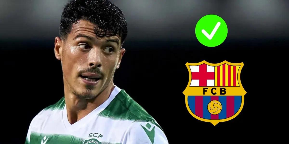 Pedro Porro lateral derecho del Sporting de Lisboa es uno de los más buscados de Europa.