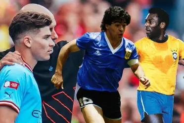 Pep fue muy reiterativo con los elogios para el delantero argentino y en el Mundial demostró por qué.