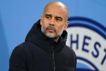 Pep Guardiola habló en conferencia de prensa y tuvo un divertido momento cuando lo consultaron por el Manchester United.