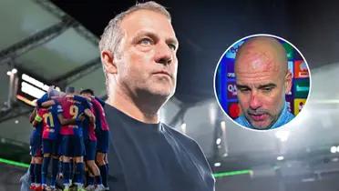 Pep Guardiola - Hansi Flick (Foto: FC Barcelona)