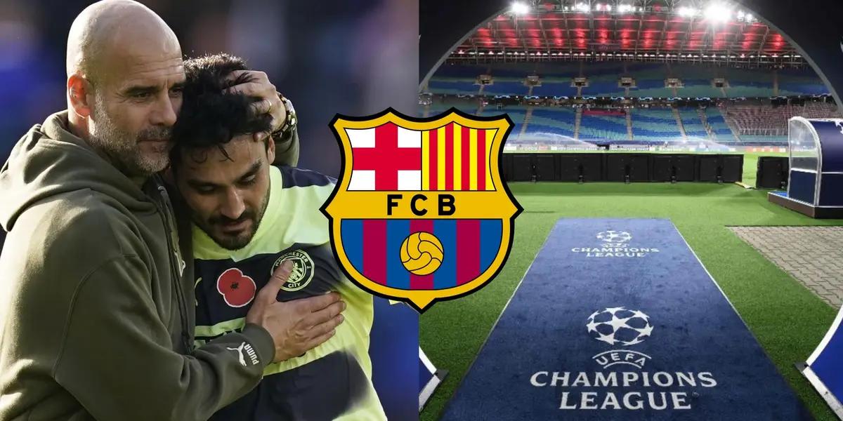 Pep Guardiola hecha furia porque el FC Barcelona se metió a hora de un partido histórico en su intento de tener a Ilkay Gundogan