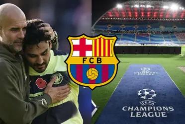 Pep Guardiola hecha furia porque el FC Barcelona se metió a hora de un partido histórico en su intento de tener a Ilkay Gundogan