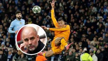 Pep Guardiola - Kylian Mbappé (Foto: X)