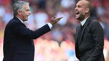 Pep Guardiola y José Mourinho / Foto: OffTheBall