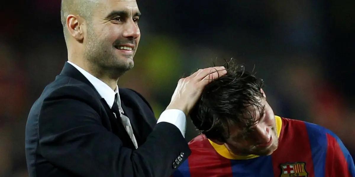 Pep Guardiola y Lionel Messi Foto: Diario de Mallorca