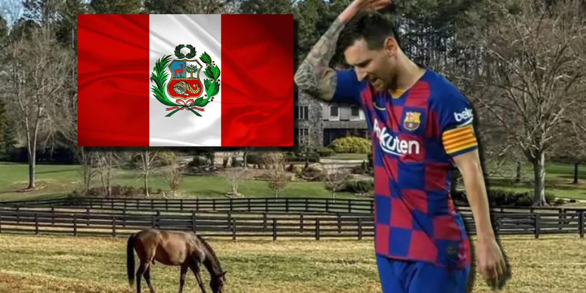 Peruano que usó su 1er sueldo para mejorar su rancho, mientras Messi compró casa