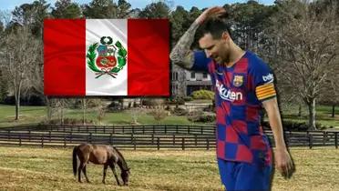 Peruano que usó su 1er sueldo para mejorar su rancho, mientras Messi compró casa