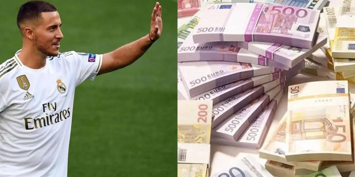 Pese a sus intentos por quedarse en Real Madrid las horas de Eden Hazard parece contadas y se marcha con una verdadera fortuna