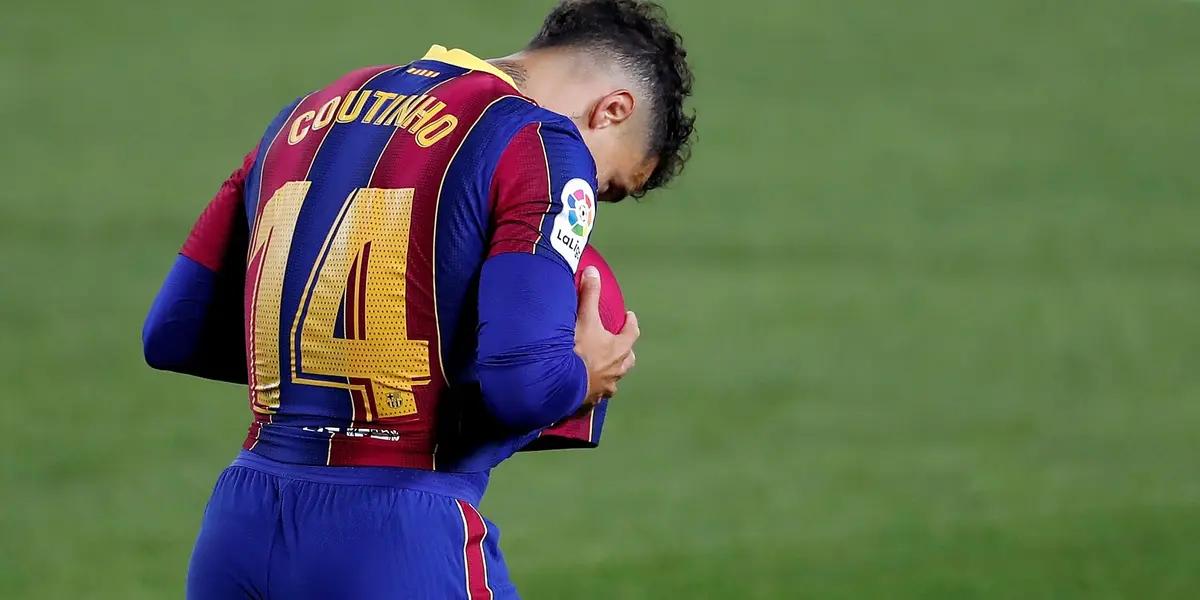 Philippe Coutinho llegó como máximo refuerzo de la historia y se marcharía como uno más del montón.